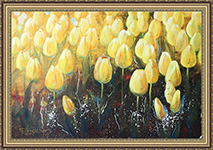 Тюльпаны - Оксана Тодорова, холст 80х60 см, масло, лак